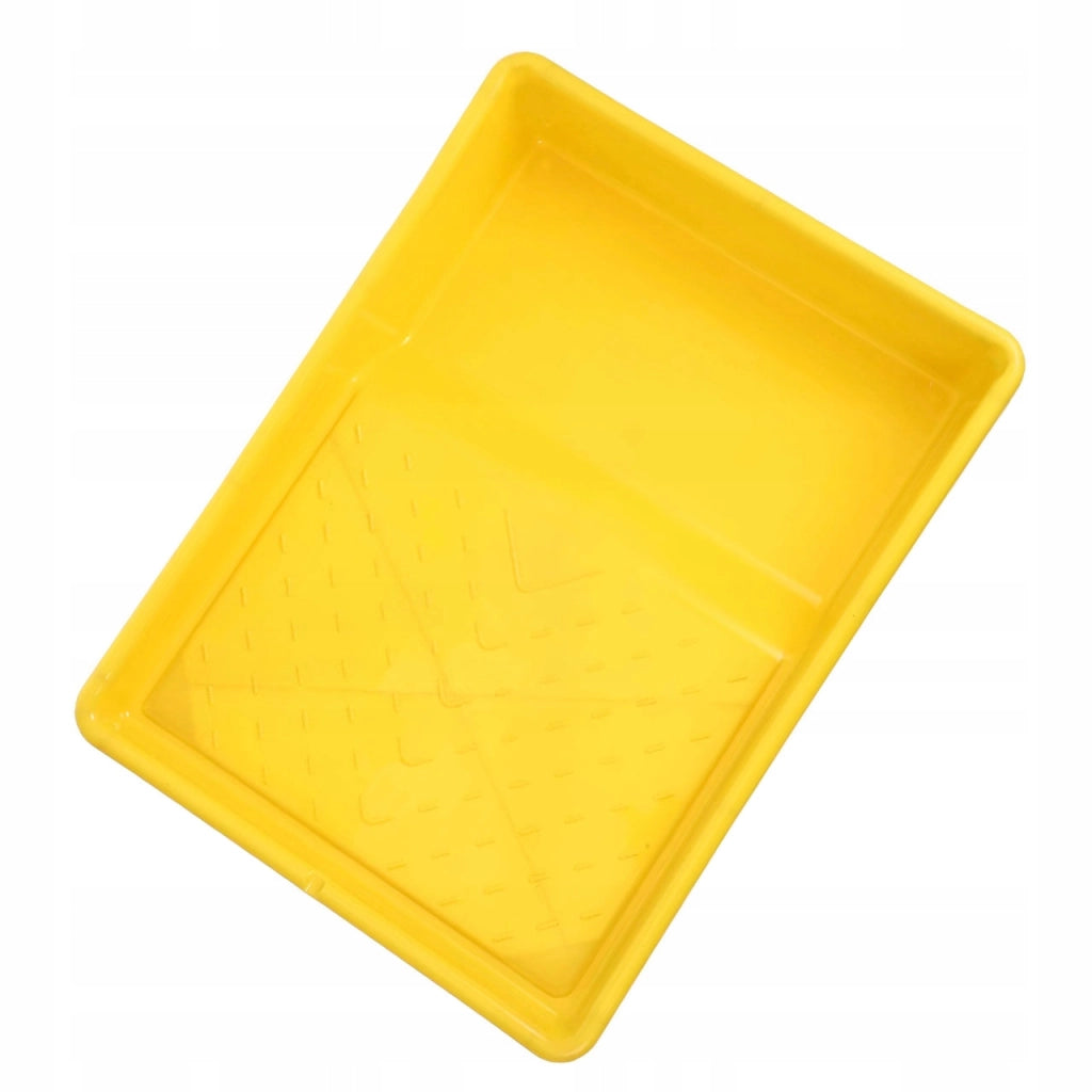 Set di Accessori per Pittura – Rullo ORANGE con Manico, Vaschetta GOLD, Asta Telescopica 0,6-1,05 m