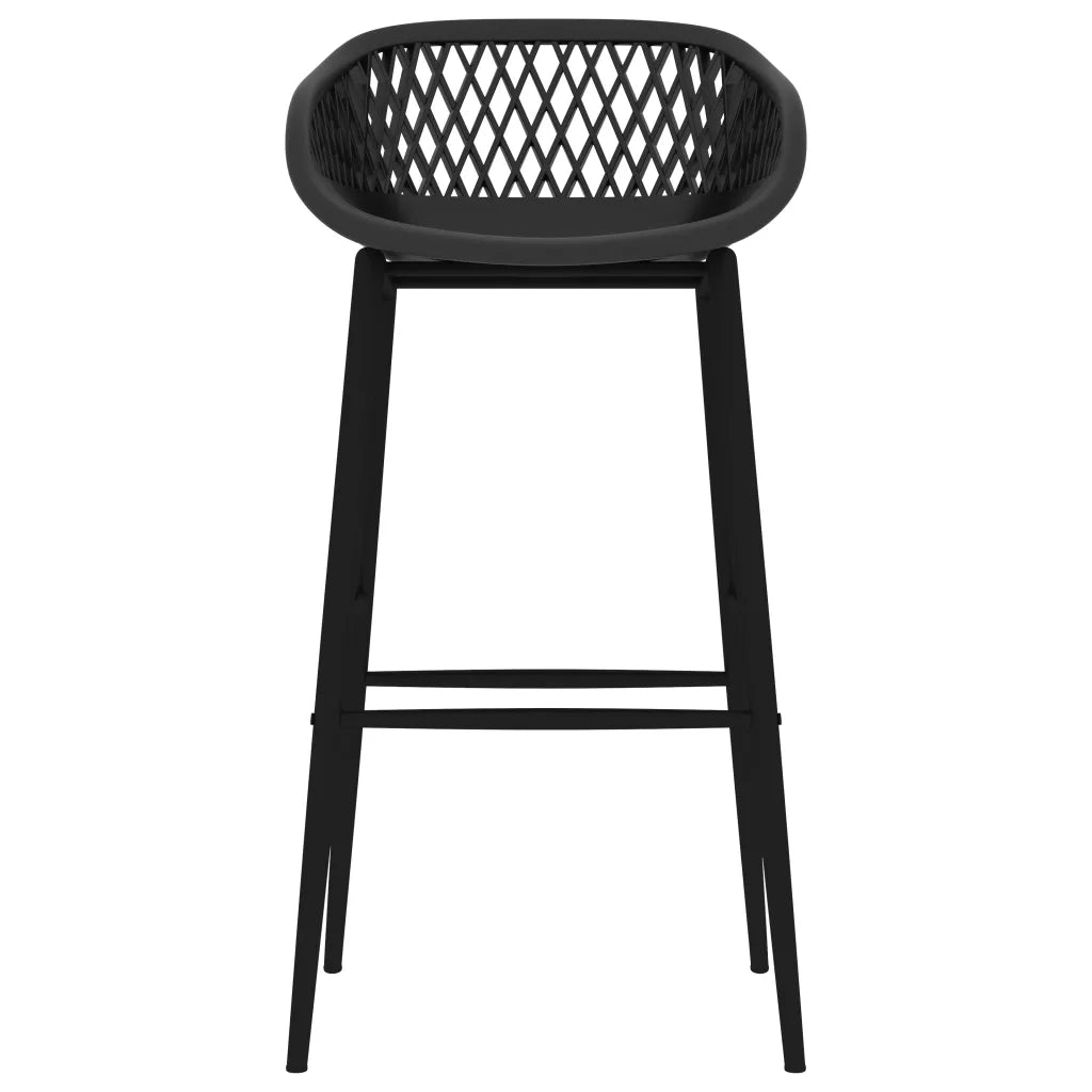 Set da Bar 7 pz Bianco e Nero 3057445