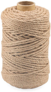 Corda di Juta 100 m x 4 mm - Corda Naturale - Corda Resistente - Corda per Trainare - Corda Robusta e Resistente alla Rottura