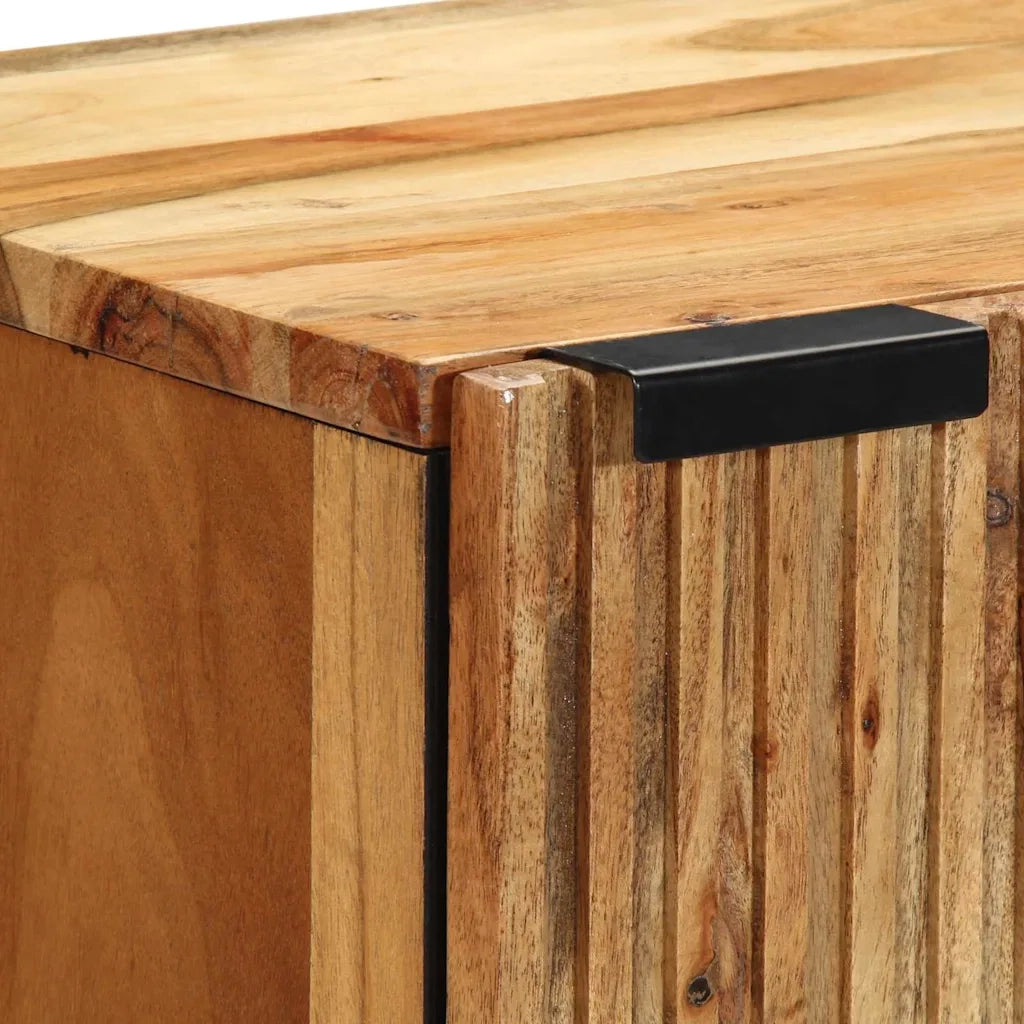 Credenza Marrone 40 x 33 x 75 cm Legno massello di acacia 4017780