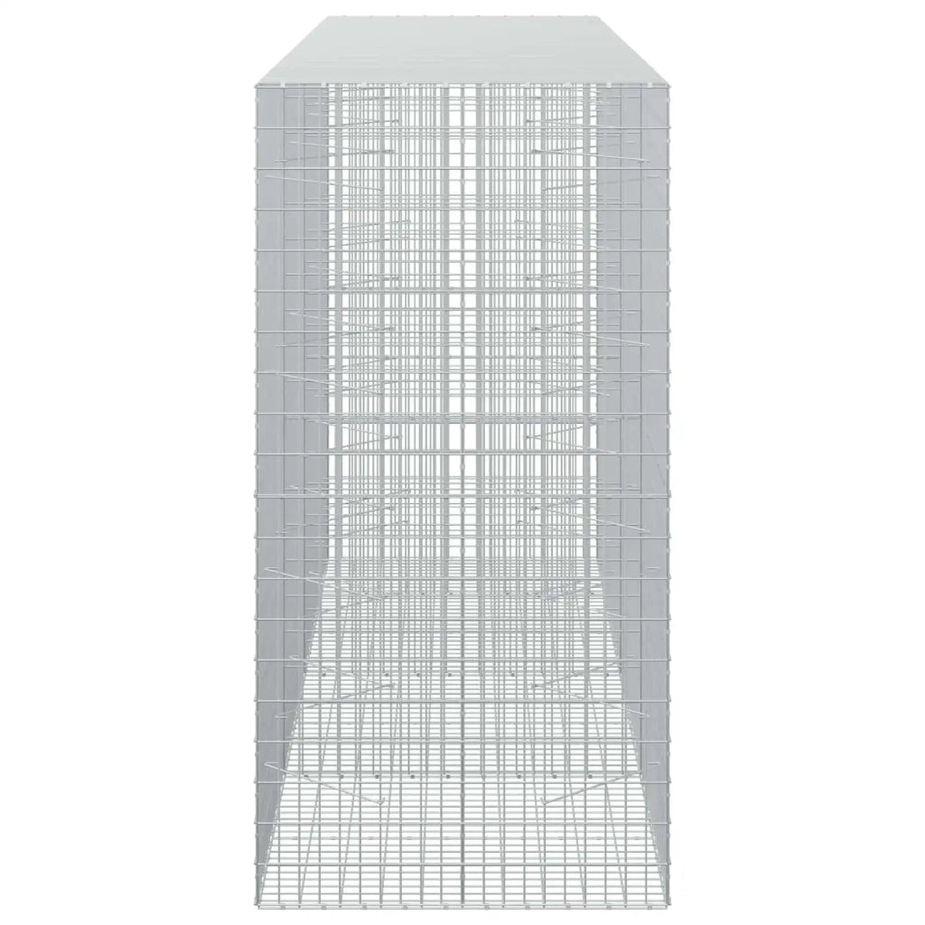 Gabione con Filo da 3,5 mm e Rete da 5x10 cm 350x100x200 cm 3462961