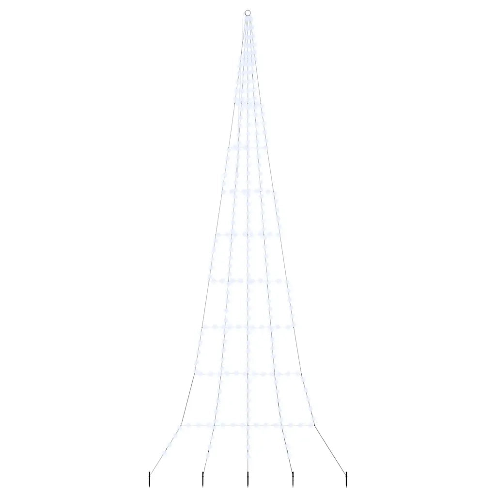 Albero di Natale LED con picchetti per il terreno 511 cm 42018746