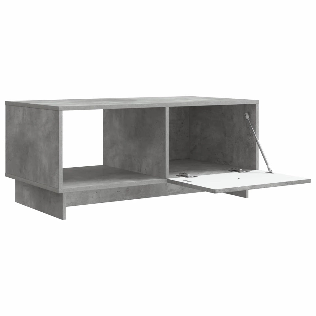 Tavolino da salotto Grigio Cemento 90 x 50 x 40 cm