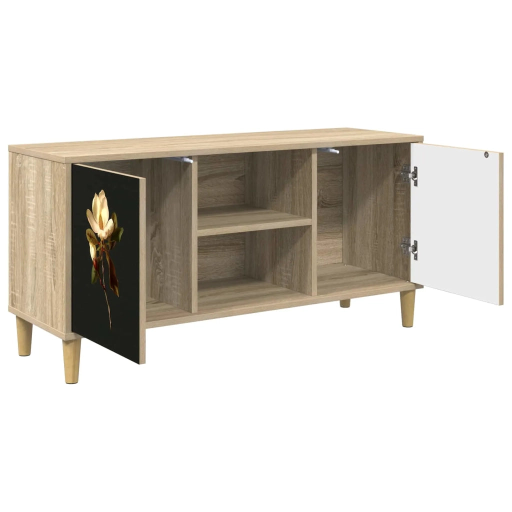 Mobile TV BREMEN 102 x 33 x 50 cm Sonoma Legno ingegnerizzato 8007047