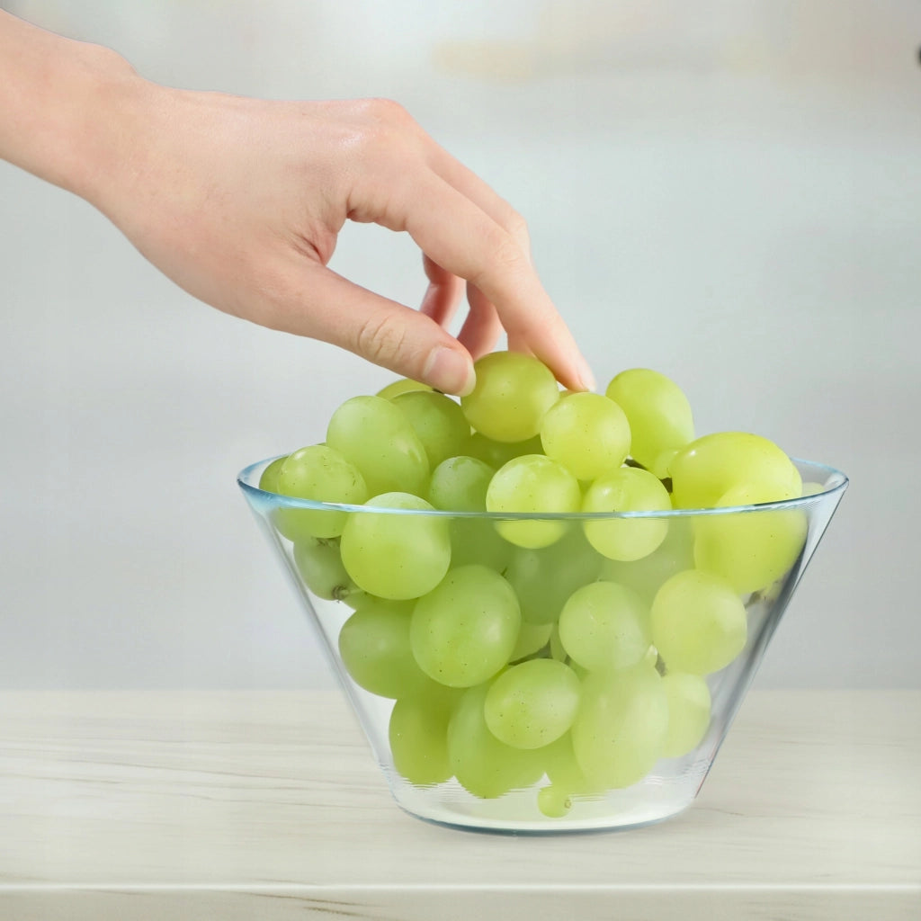 Ciotole per insalata KADAX in vetro, 17 cm, set da 2