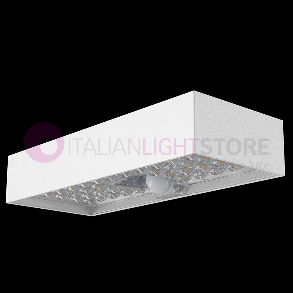 SUNLIGHT Applique LED Bianca Con Pannello Solare, Sensore Crepuscolare e Movimento