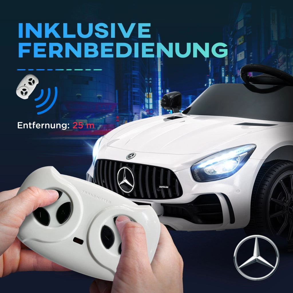 Auto Bambini Elettrica Mercedes ¨C zephmum ¨C Bianco