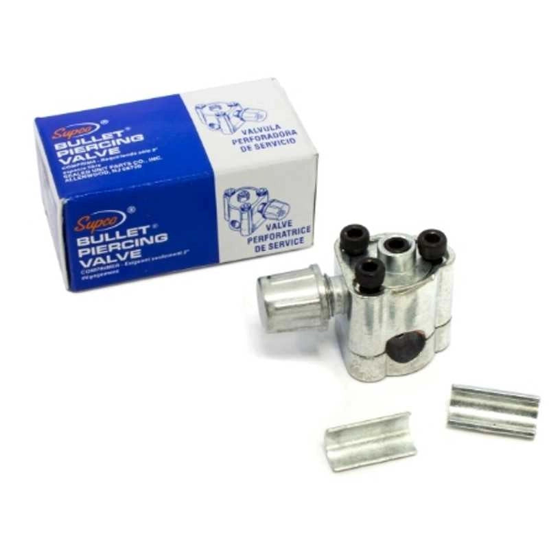RUBINETTO PERFORANTE RICARICA GAS FREON FRIGORIFERO E CONGELATORE - UNIVERSALE