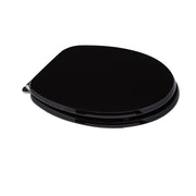 Copriwater universale nero in legno FSC