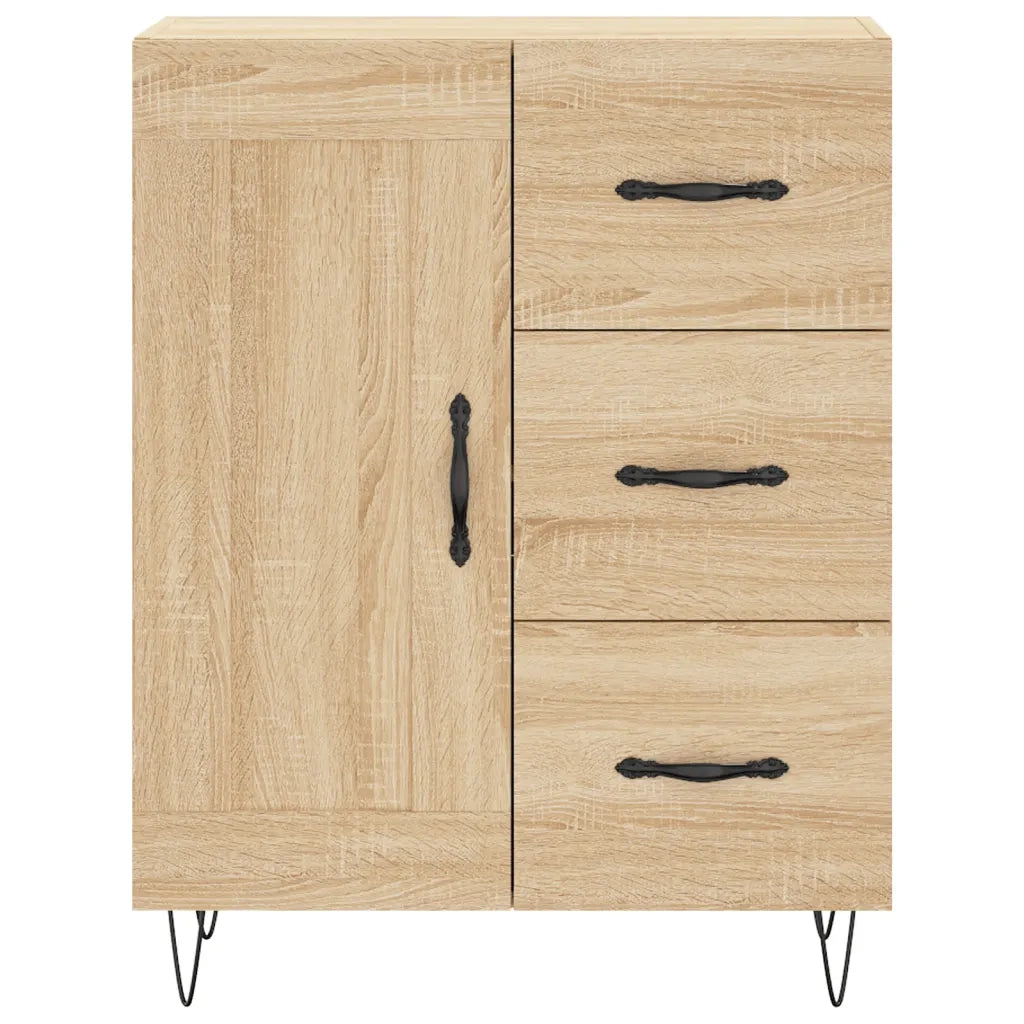 Credenza Rovere Sonoma 69,5x34x180 cm in Legno Multistrato 3198108
