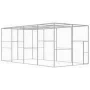 Gabbia per Gatti 6x3x2,5 m in Acciaio Zincatocod mxl 82960