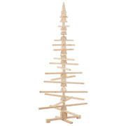 Albero di Natale | Decorazioni natalizie Decorativo in Legno 180 cm Legno Massello Pino