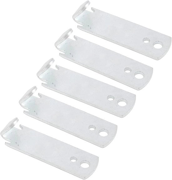 Kit di Tortiglie per Hekdraad 5 pezzi, Strumento per Tortiglie per Hekdraad e Clip T Post - Hardware per Riparazione Hekwerk e Agricoltura