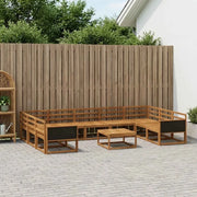 Set di divani da esterno 10 pcs Naturale 3382892