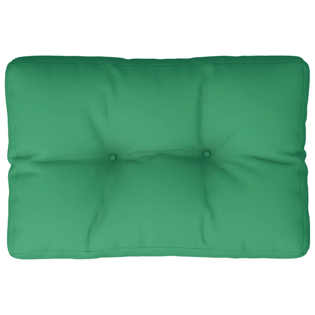Cuscino per pallet | Cuscini per sedie Verde 60x40x12 cm in Tessuto