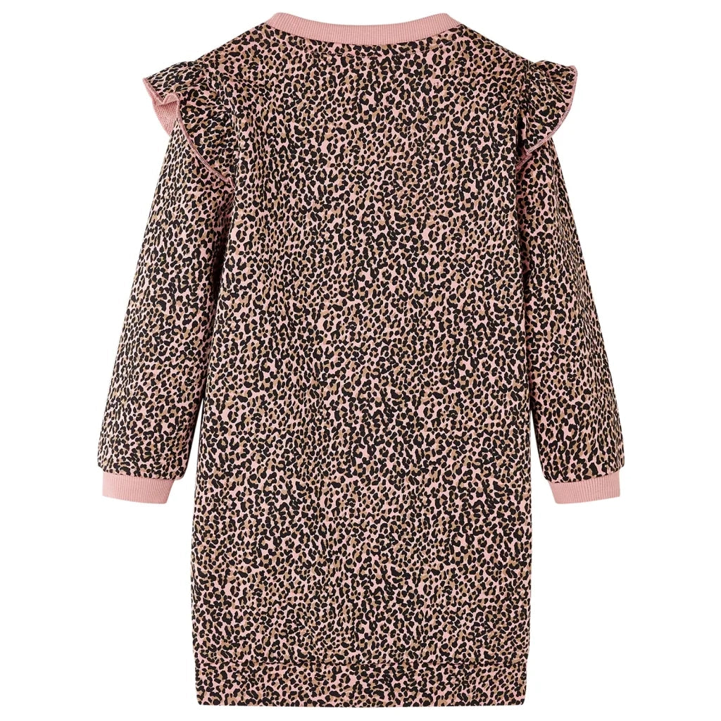 Abito in Felpa da Bambina Rosa Medio 104 CFW4369042