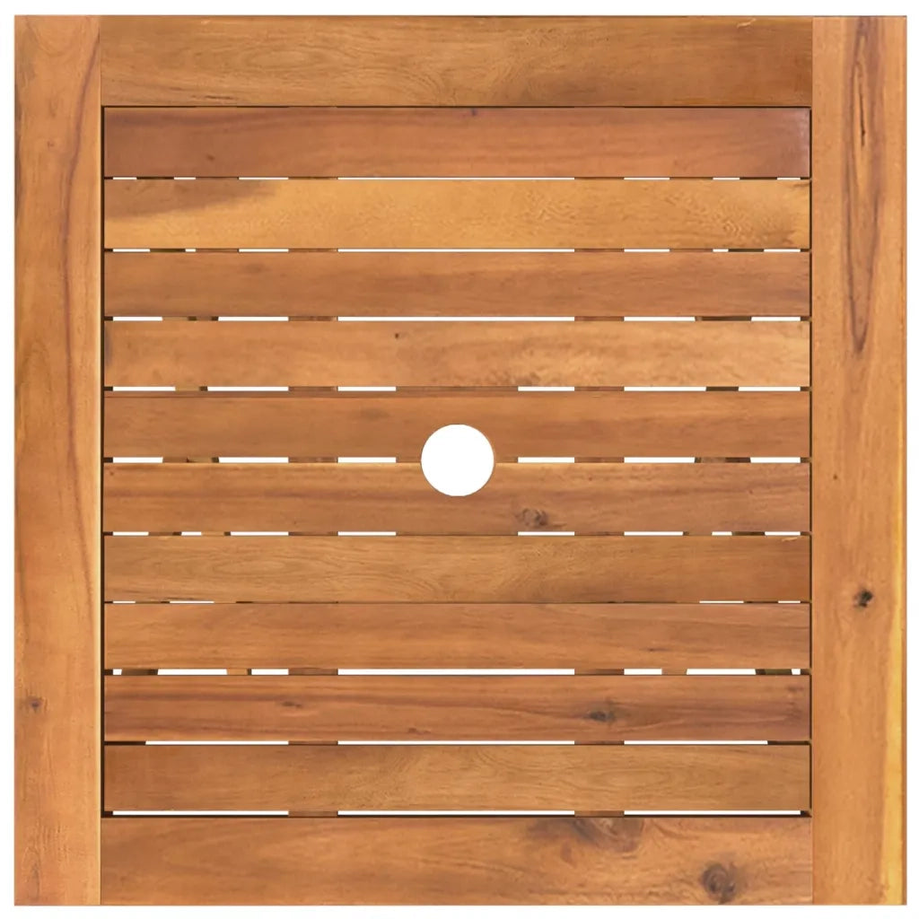 Set da Pranzo da Giardino 3 pz Pieghevole in Massello di Acacia cod mxl 43612