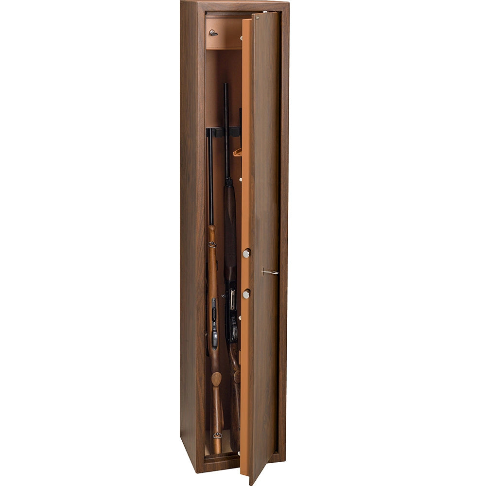 Fuciliera Portafucili a Chiave 5 Posti 1450x340x280 mm con Tesoretto Technomax
