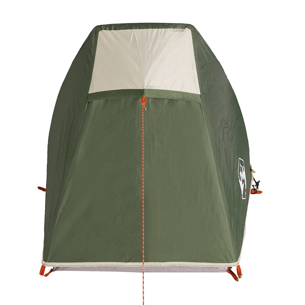 Tenda da Campeggio a Tunnel per 1 Persona Verde Impermeabile 94608