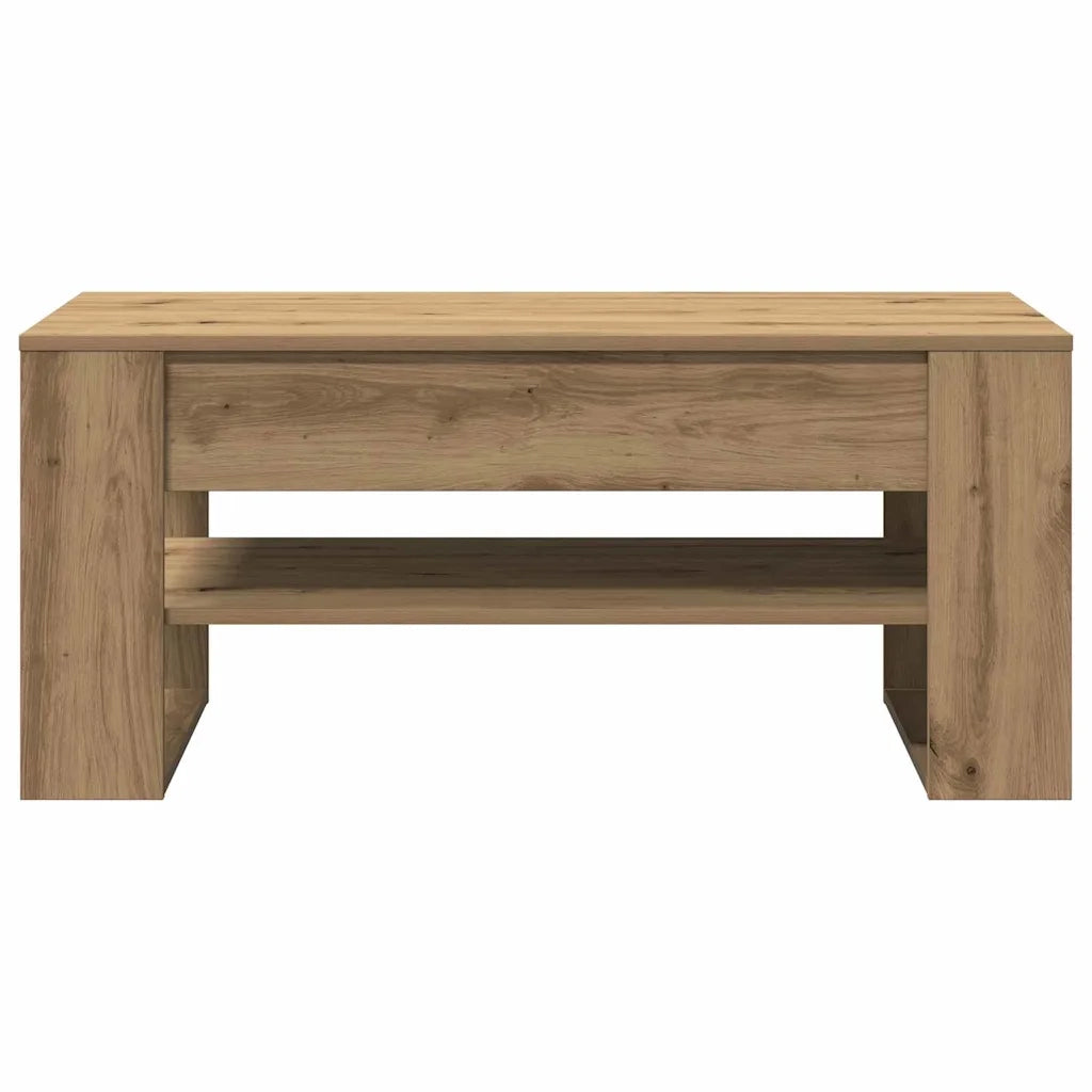 Tavolino da salotto | Tavolino da caff¨¨ | Tavolino da Soggiorno Rovere artigianale 102 x 55 x 45 cm