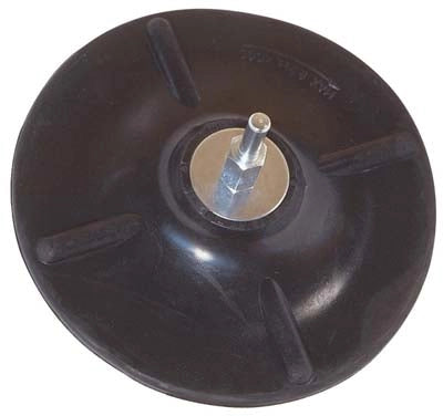 PLATORELLO GOMMA X DISCO E CUFFIA 338.00 PG - MM 125 G.MM 6- 2 pezzi