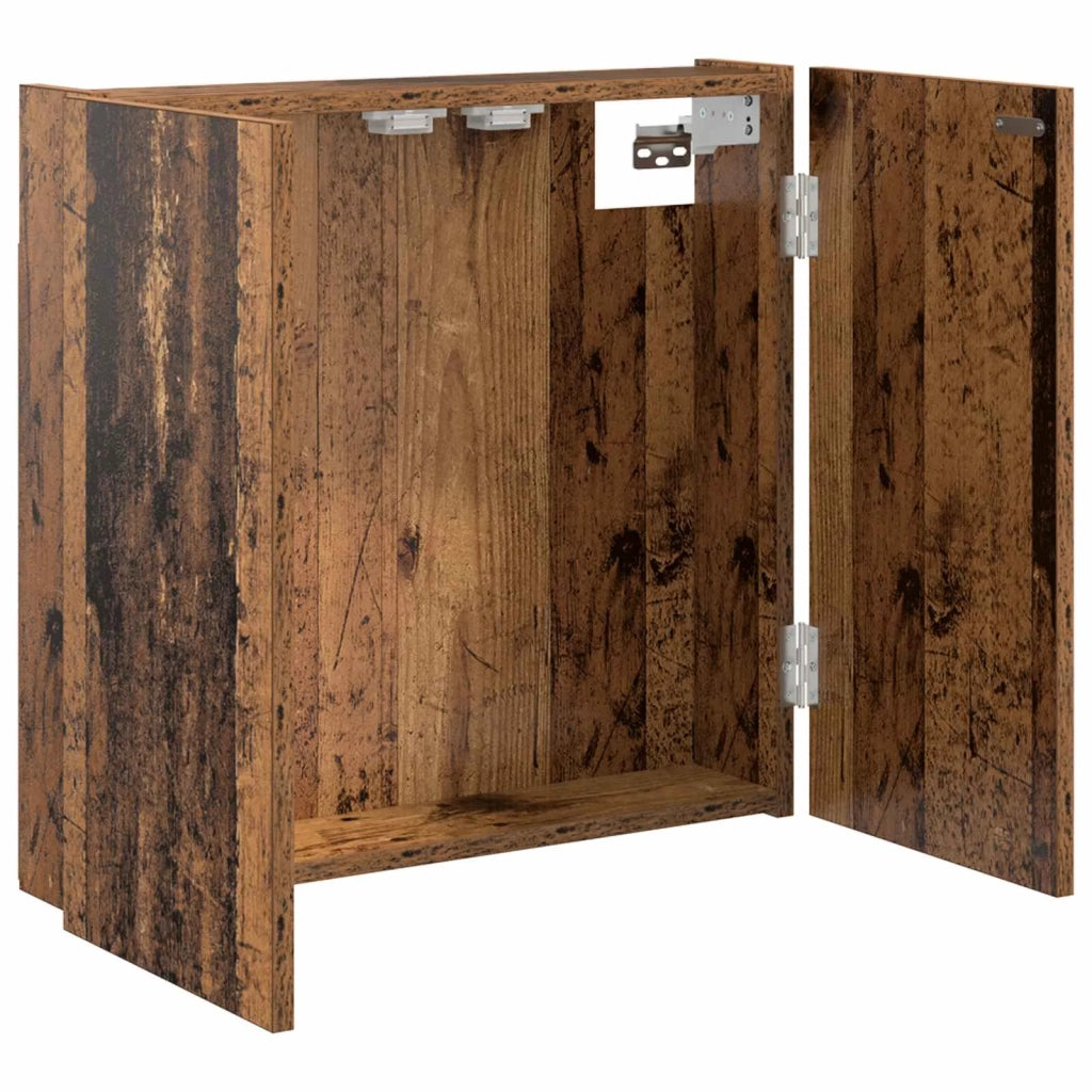 Armadio per Dartboard Legno antico 56 x 12 x 53,5 cm 8006666