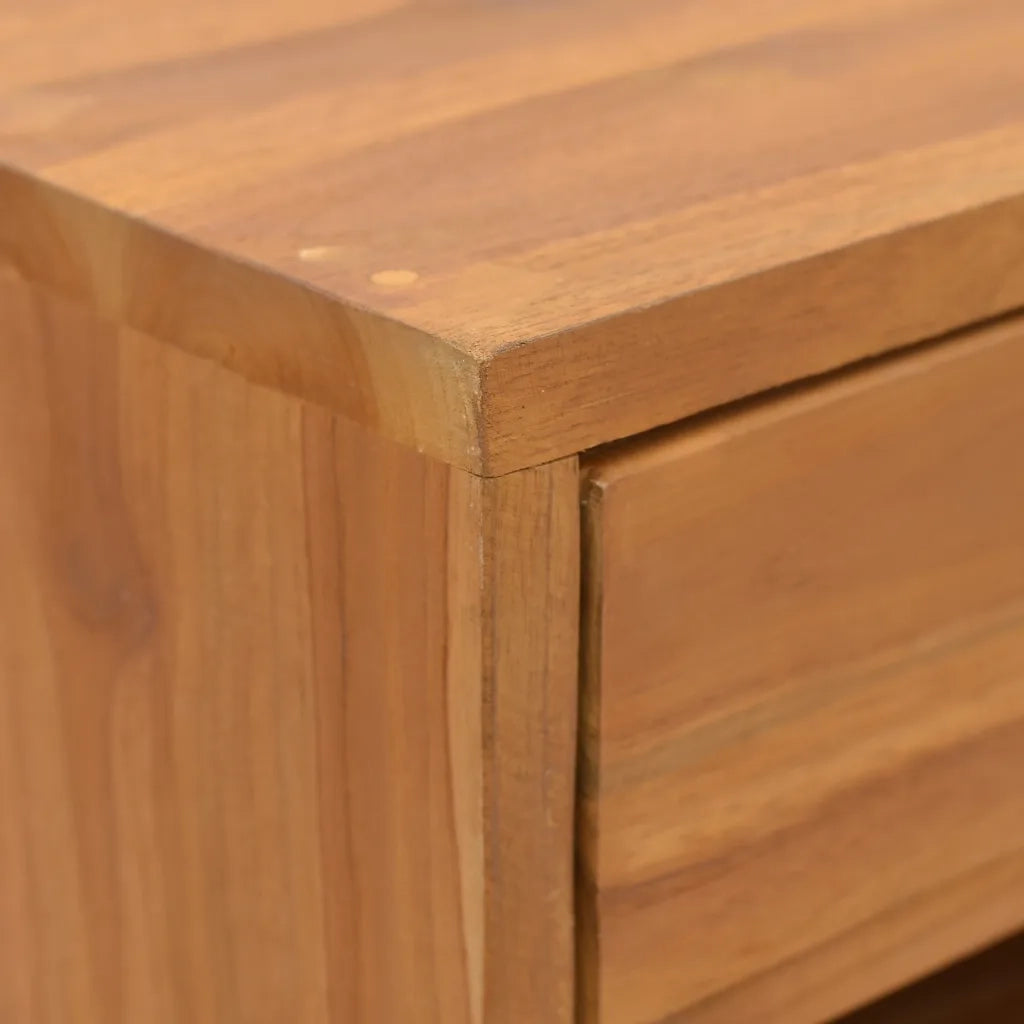 Mobiletto 40x30x76 cm in Legno Massello di Teak 326129