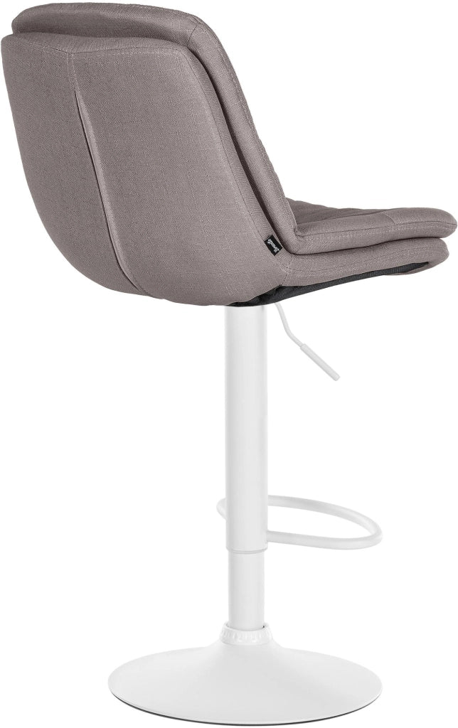 Barhocker Laurel Stoff weiЯ