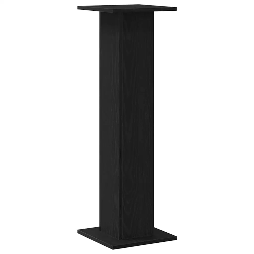 Supporto per piante 2 pz Rovere Nero 30 x 30 x 95 cm 3345110