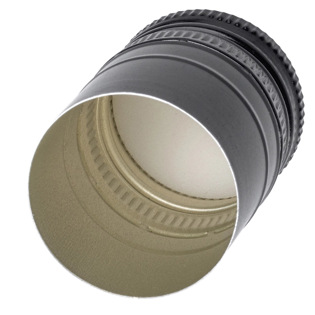 KADAX 50 tappi per bottiglia Fi 31.5 Tappi per bottiglia lunghi neri