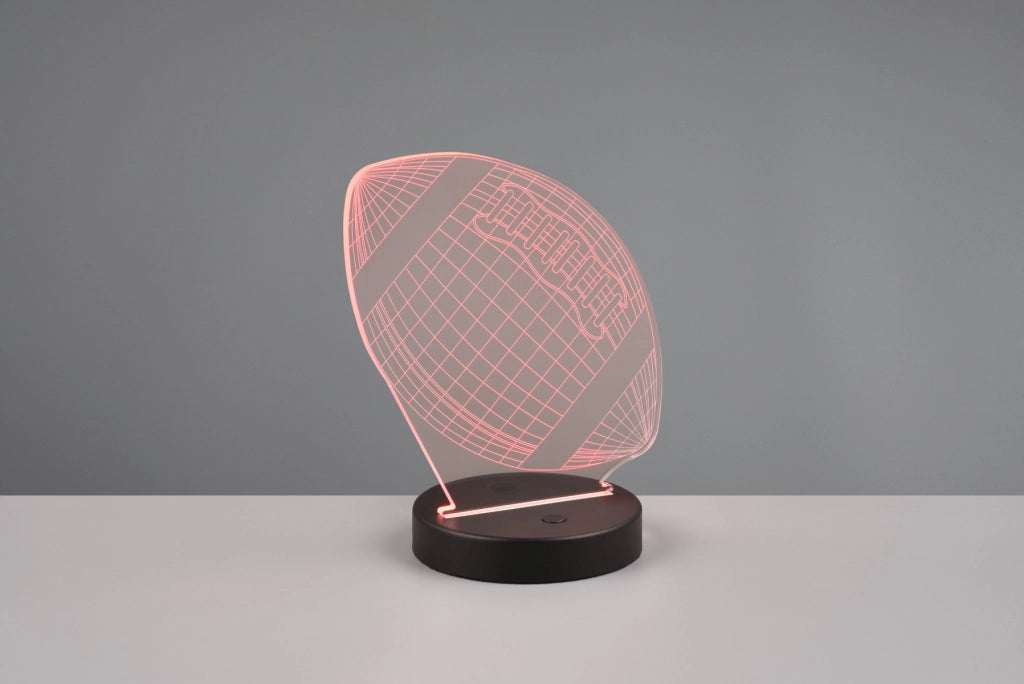 Lampada da tavolo notturna Football LED RGBW 3W 250lm RL