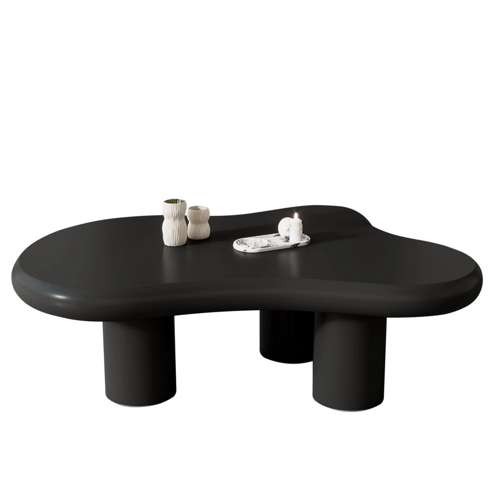 Tavolino da Caff¨¨ Design Nuvola ¨C MINIMAL ¨C MDF Laccato, 97x67x32 cm