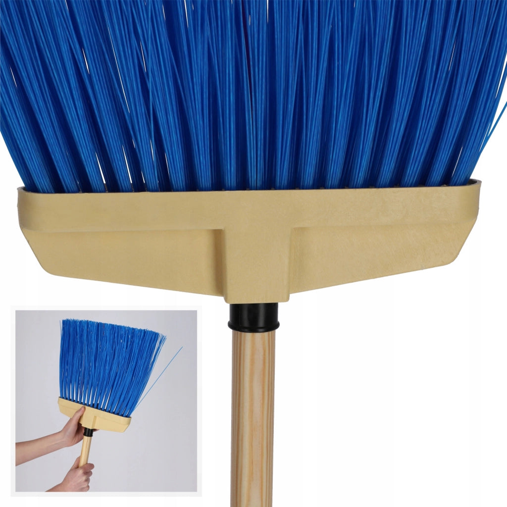 Scopa da strada KADAX con manico in legno, 35 cm