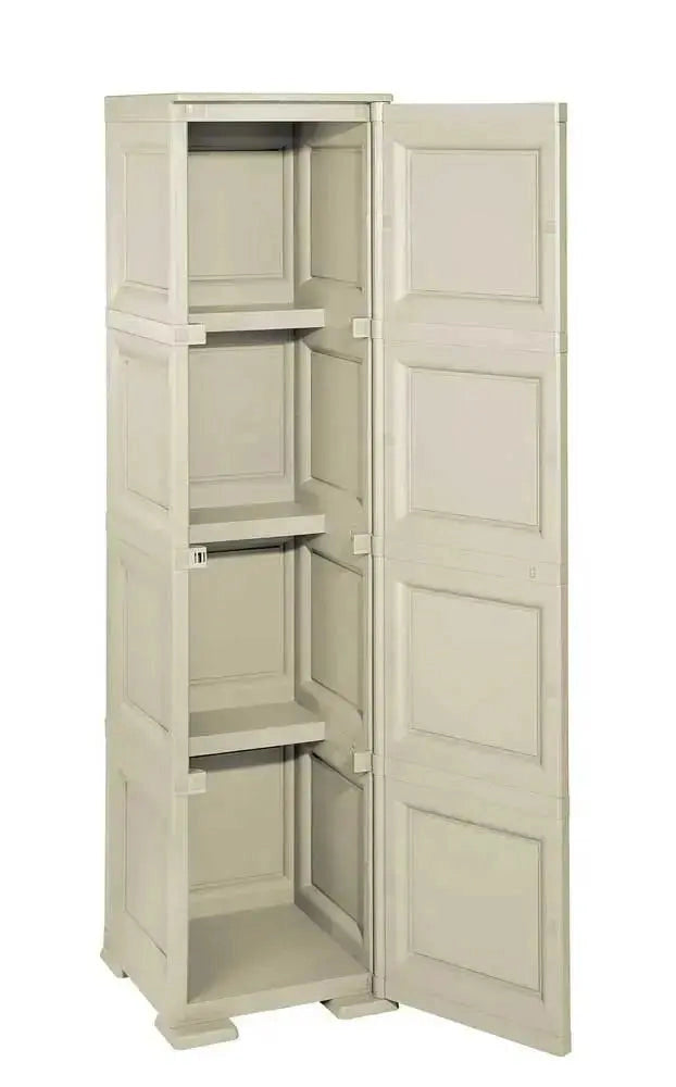Armadio portascope 1 anta angora Tontarelli cm 79x43x164h