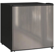 MINI FRIGORIFERO DA 46L CON SCOMPARTO PER GHIACCIO, PORTA REVERSIBILE, TEMPERATURA REGOLABILE, ARGENTO