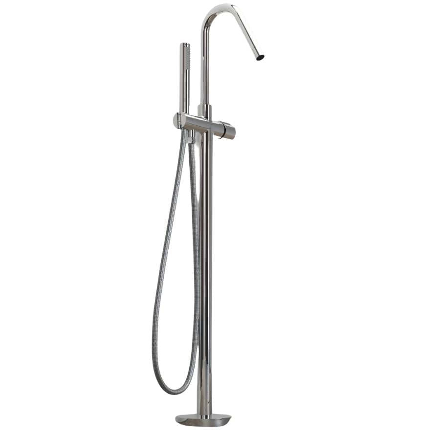 Gruppo vasca rubinetto incasso pavimento vasche free standing ottone 002