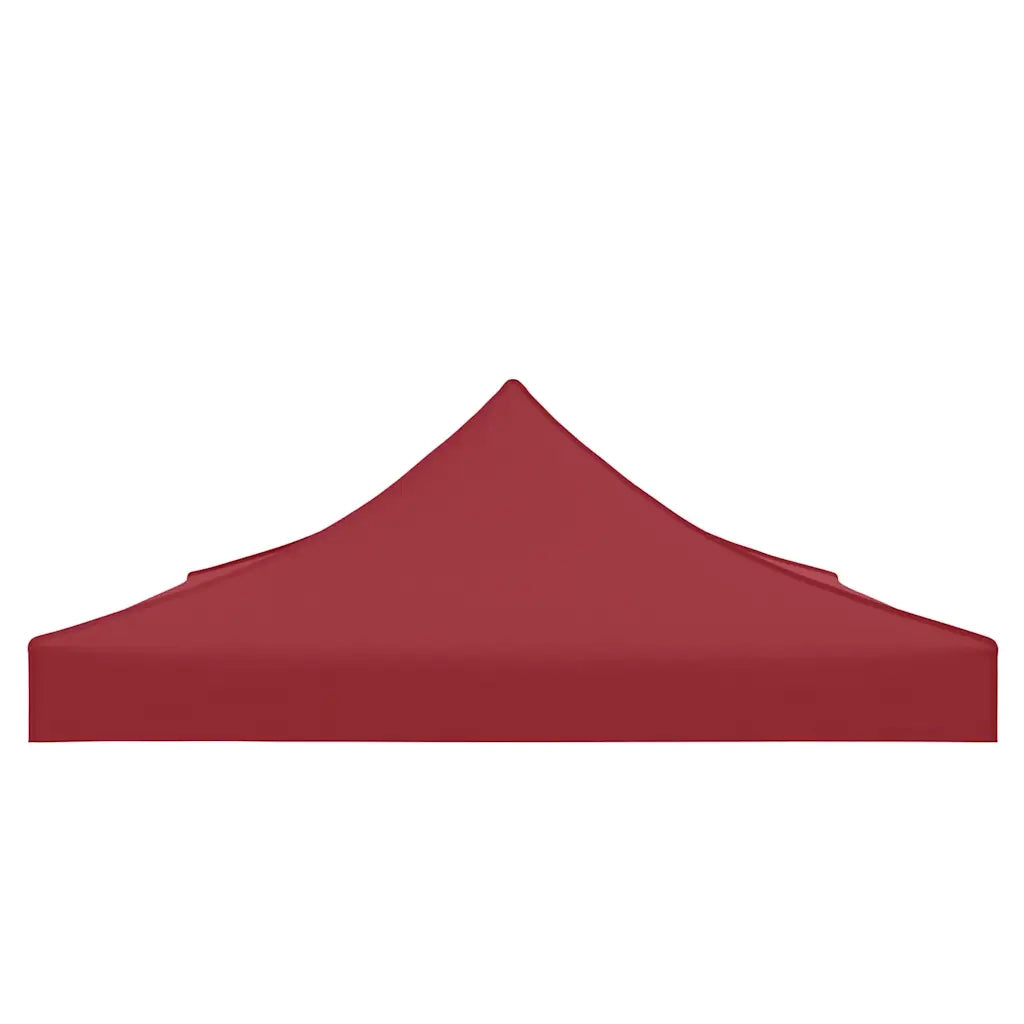 Tetto per Tendone per Feste 4,5x3 m Rosso Borgogna 270 g/m² 315370