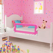 Barriera di Sicurezza per Letto Bambino 102 x 42 cm Rosa 10101