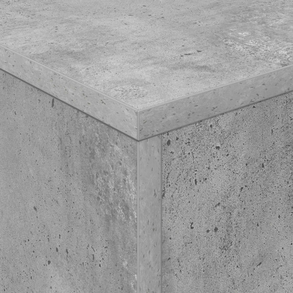 Scaffale per riviste Grigio cemento 70 x 41 x 156 cm CFW9434359