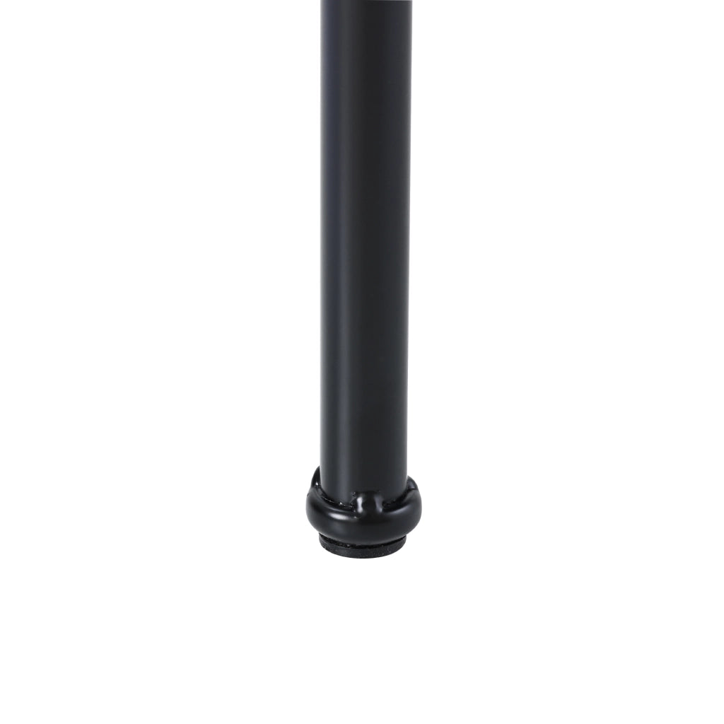 Sedia da pranzo in velluto set da 2 con schienale in rattan curvo e seduta rotonda ergonomica gambe in metallo nero