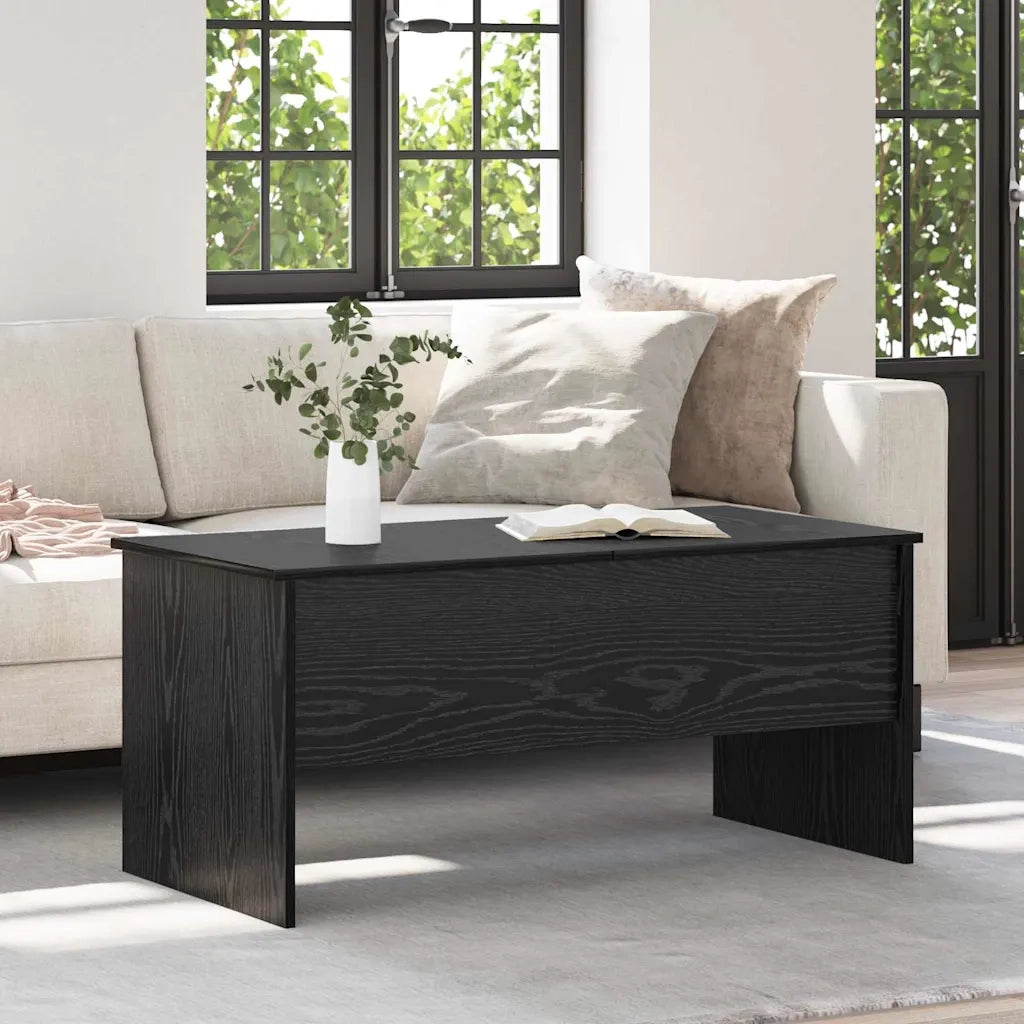 Tavolino da salotto Rovere Nero 102 x 50,5 x 46,5 cm 880718