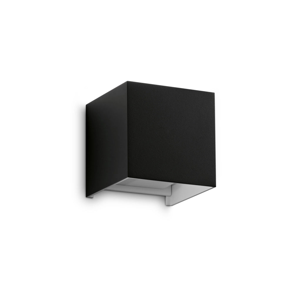 Applique Per Esterno Atom 2 Luci Led Nero