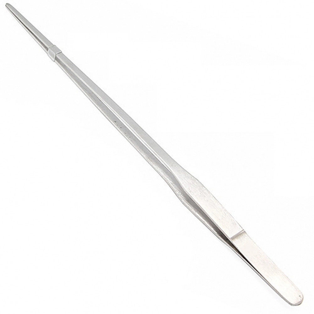 Trade Shop - Pinza Pinzetta Per Pianta Piante 27 Cm Clip Per Acquario In Acciaio Pulizia -