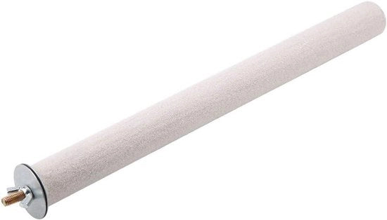 Pegli in legno per pappagalli - Set di 2 - Materiale naturale - Adatto per grandi gabbie - 30 cm di lunghezza