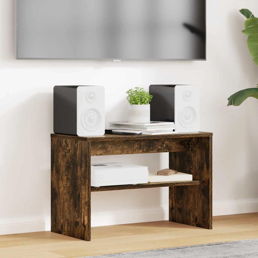Mobile TV Rovere fumé 60 x 30 x 40 cm Legno multistrato