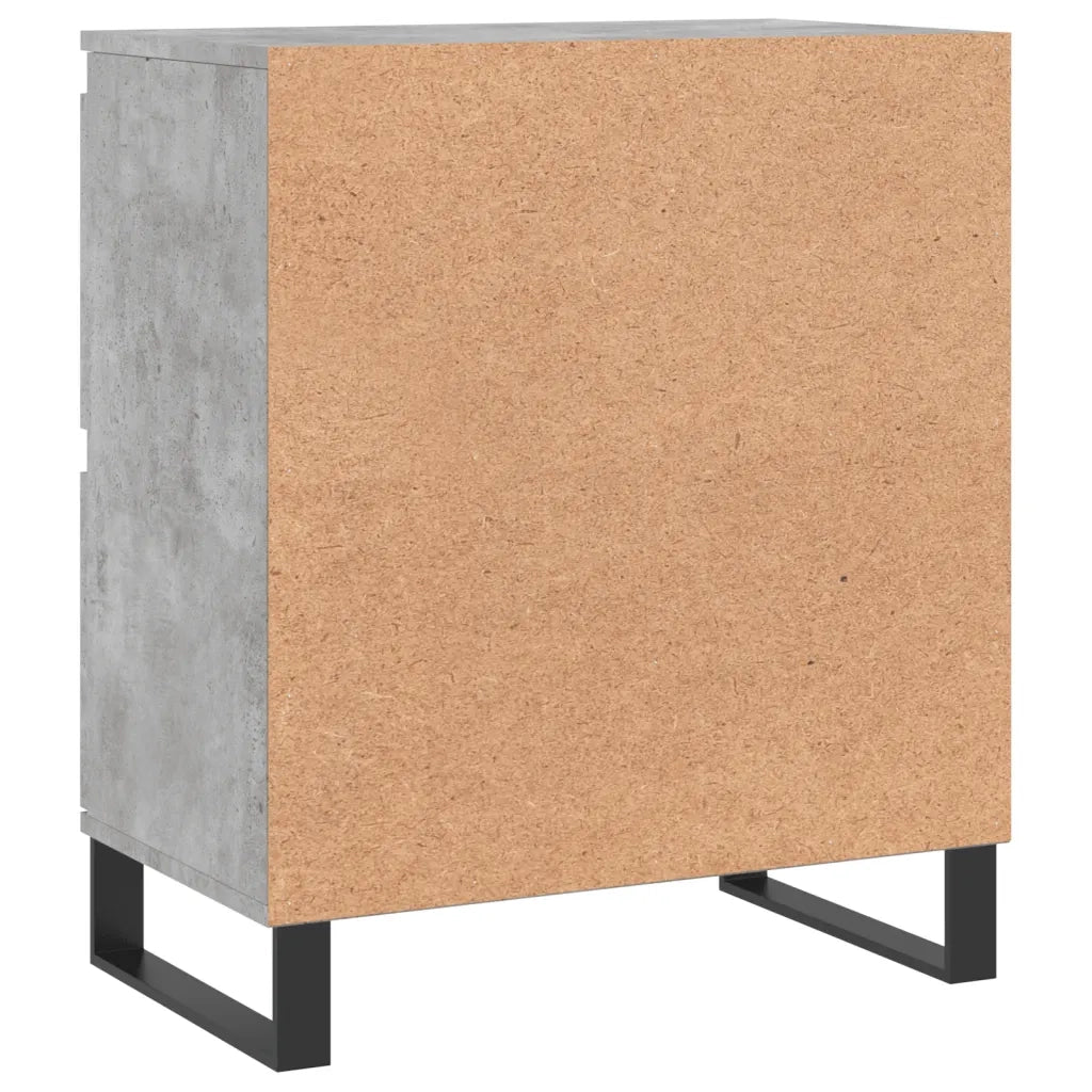 Credenza | Madia | Buffet da pranzo | Armadio da pranzo Grigio Cemento 60x35x70 cm in Legno Multistrato