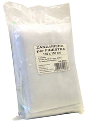 10pz zanzariera poliestere finestra 130x150 bianco cod:ferx.6712