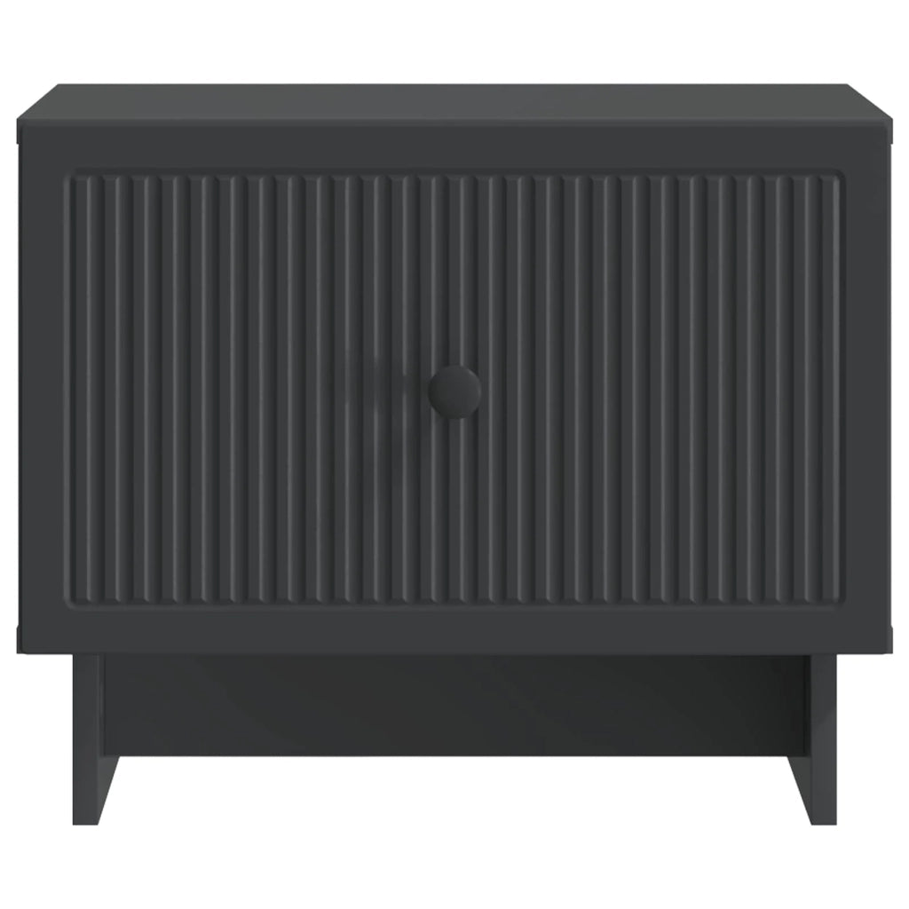Tavolino da salotto Nero 49 x 50 x 40 cm Legno ingegnerizzato 894046