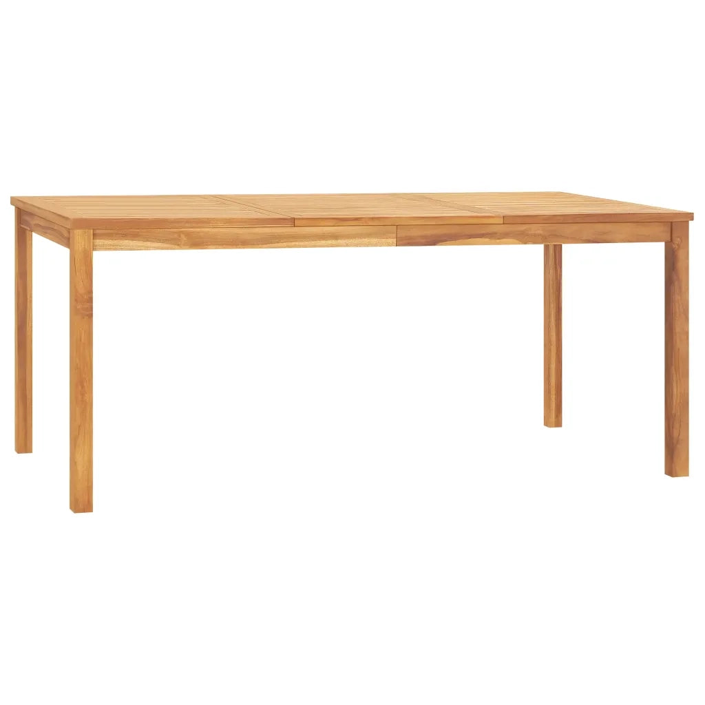 Set da Pranzo per Giardino 5 pz in Legno Massello di Teak 3157933
