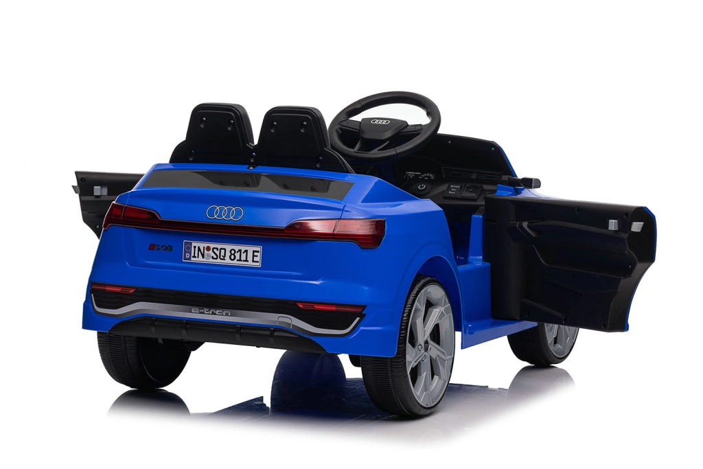 Macchina Elettrica per Bambini Licenza Ufficiale Audi SQ8 12V 4,5Ah Blu